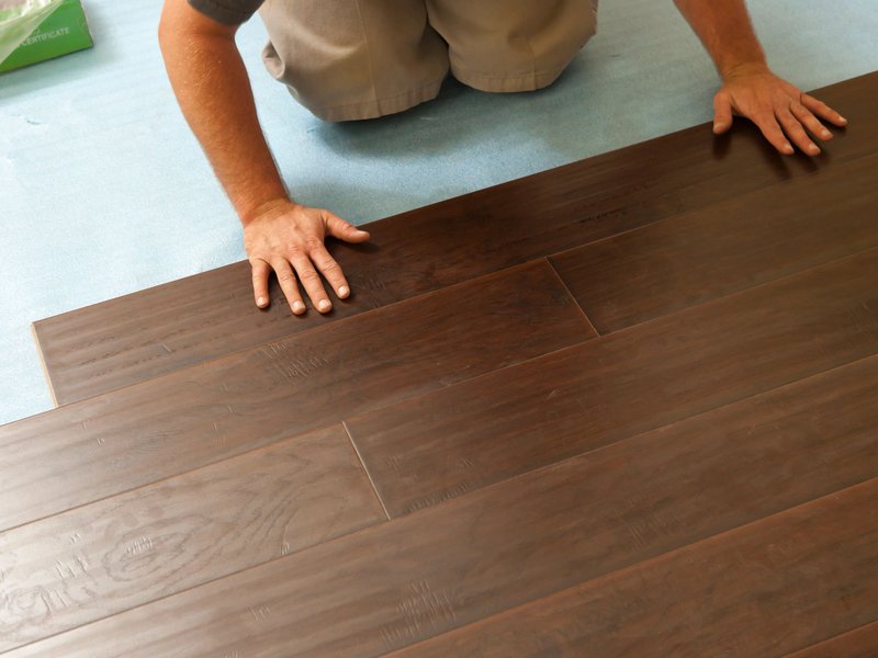 Flooring Installation Example